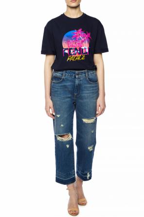 Printed t-shirt, zdjęcie 2 Printed t-shirt od Fendi